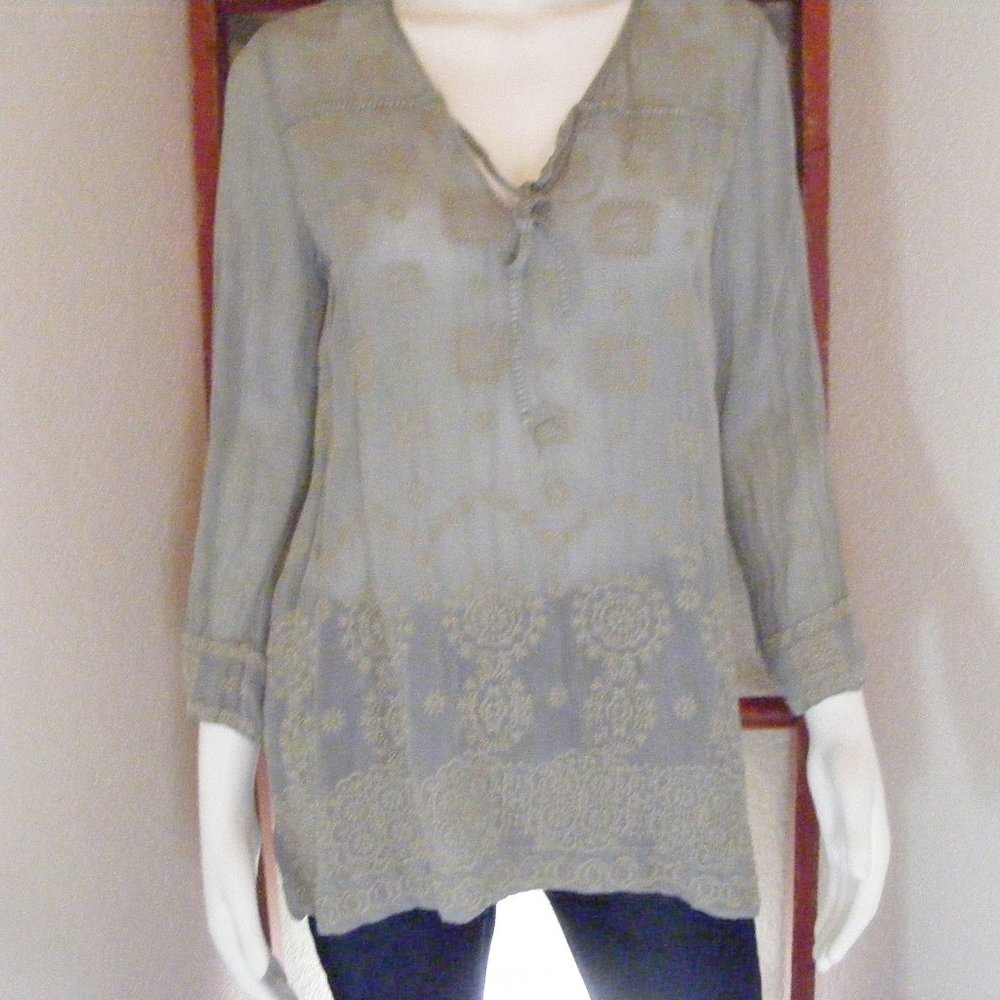 Johnny Was - NWT  TUNIC TOP Pale Mint